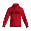 BLK EXCL BOLD HOODIE (RED) B