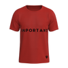IMPORTANT TEE (LUXURY T'SHIRT) RED B