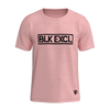 BLK EXCL BOLD TEE (PINK)