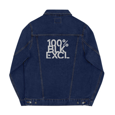 Unisex 100% BLK EXCL Denim jacket