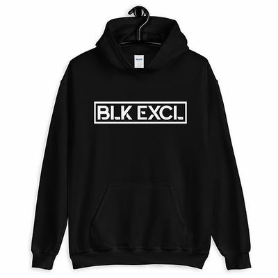 BLK EXCL BOLD HOODIE (BLACK)
