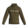 VERY IMPORTANT BLACK PERSON HOODIE (OLIVE)