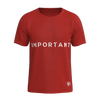 IMPORTANT TEE (LUXURY T'SHIRT) RED