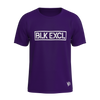 BLK EXCL BOLD TEE (PURPLE)